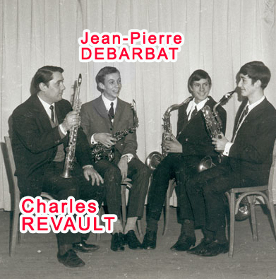 Photo de Jean-Pierre Debarbat avec un quatuor